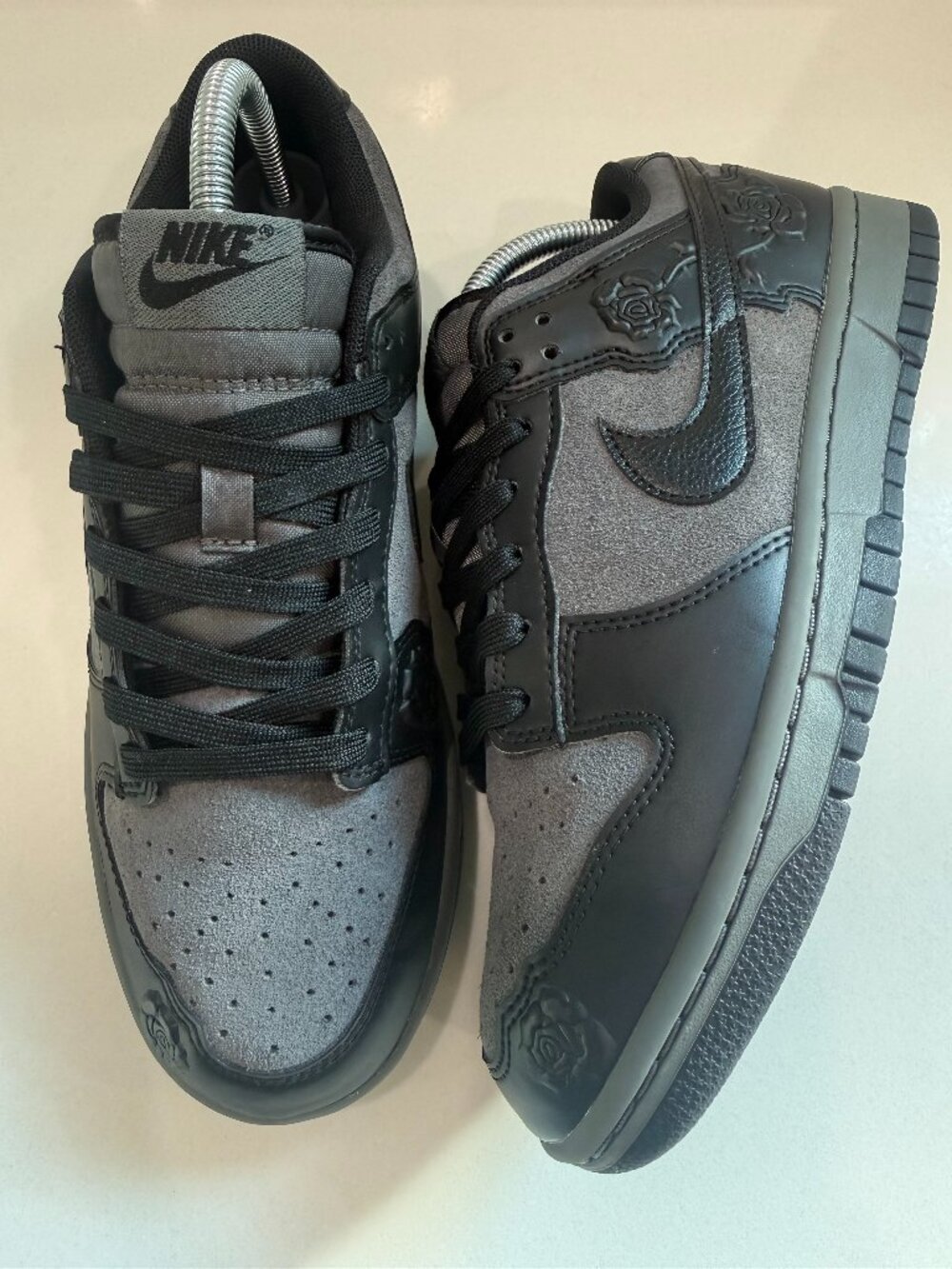 Nike Dunk Low Gray Black Sneakers Women’s 8